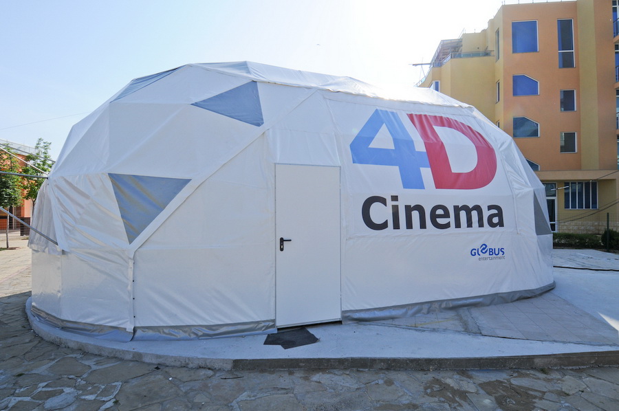 Geodesic Dome For Portable 4D Cinema | Varna, Bulgaria