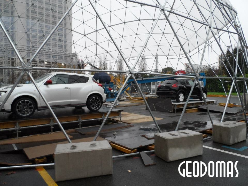 Ø28m H14m DOME for NISSAN JUKE TOWN PARTY feat M2O