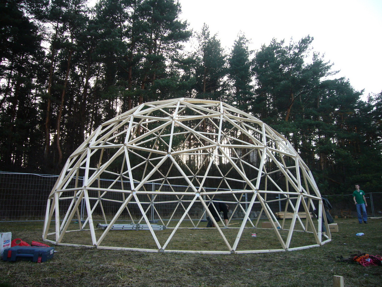 Wood Portable Dome Ø6m | Litexpo Exposition LEGALETT RESTA