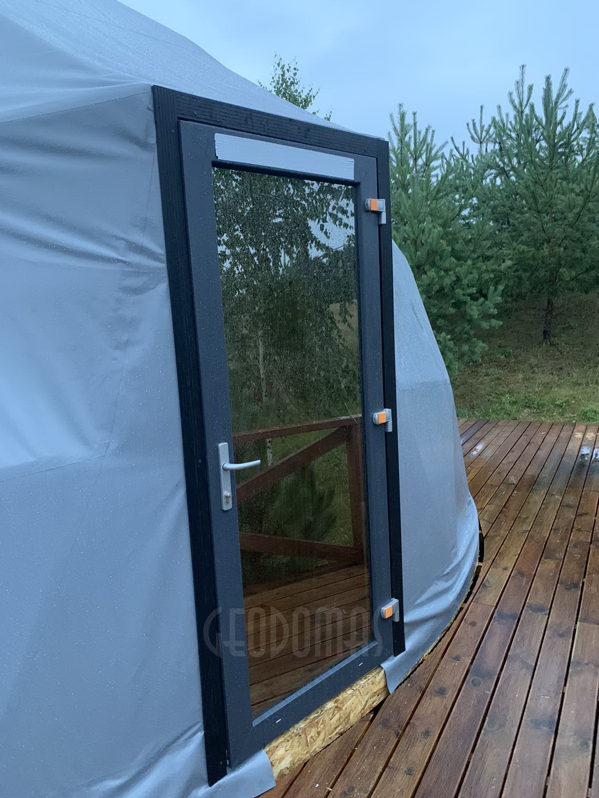 50m² Glamping Dome Ø8m | Alove Glamping Lithuania