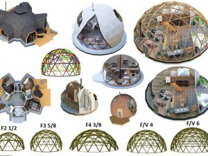 Domy A+ | Drevený systém | Časti kupoly