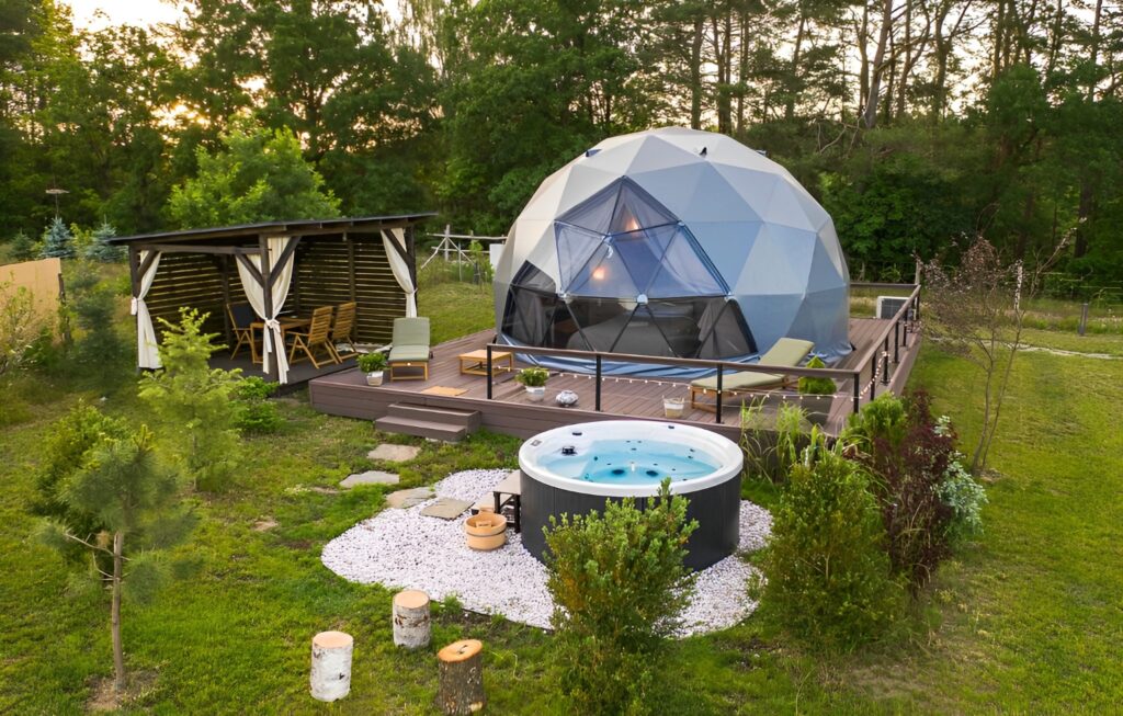 GLAMP 35  Ø6,7m ▪︎ 35m² | CELOROČNÝ